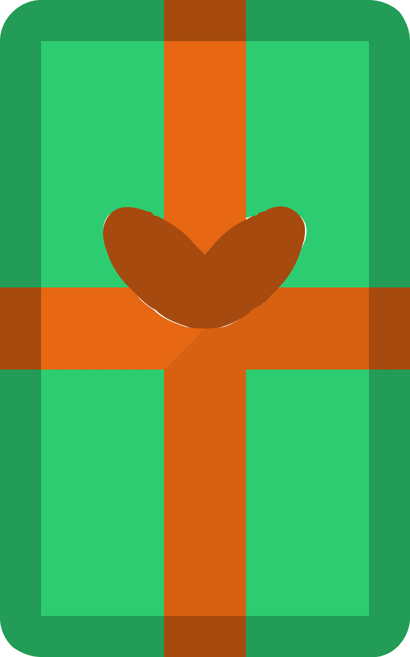 Green gift box