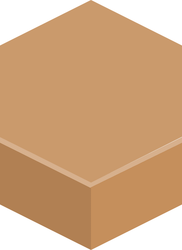 Hexagon flat terrain 02-06 brown