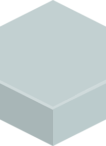 Hexagon flat terrain 02-10 grey