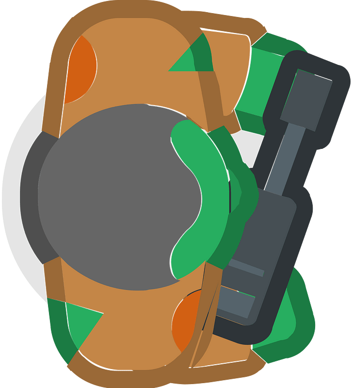 Armed person 02-03 brown
