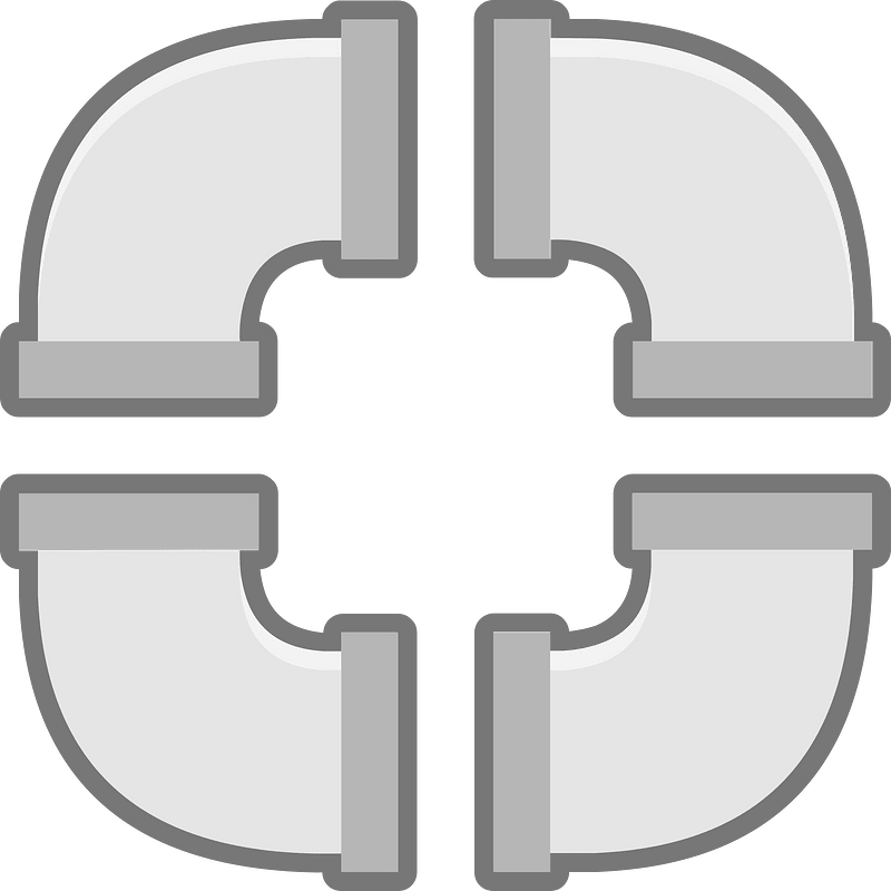 Grey pipe