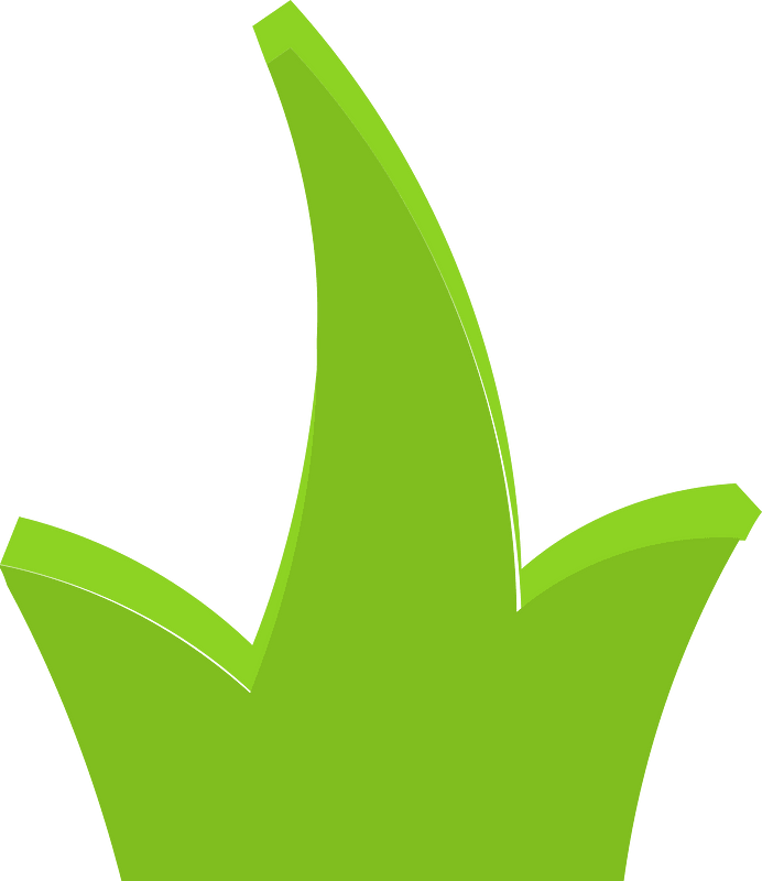 Green plant 05 shaded