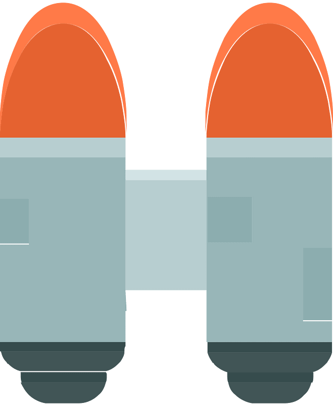 Various rockets 13 grey red