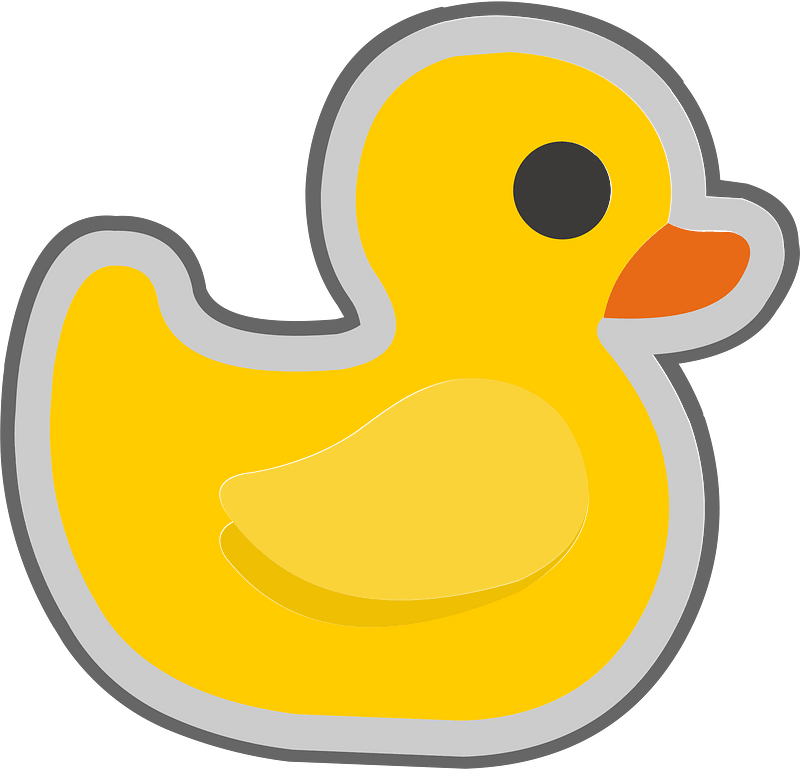 Rubber duck 05 yellow
