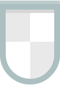 Rounded shield 05-02 white