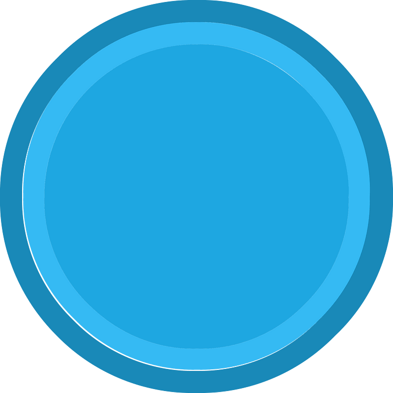 Blue ui buttons 08-13 circle