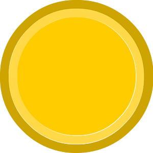 Yellow ui buttons 06-05 circle