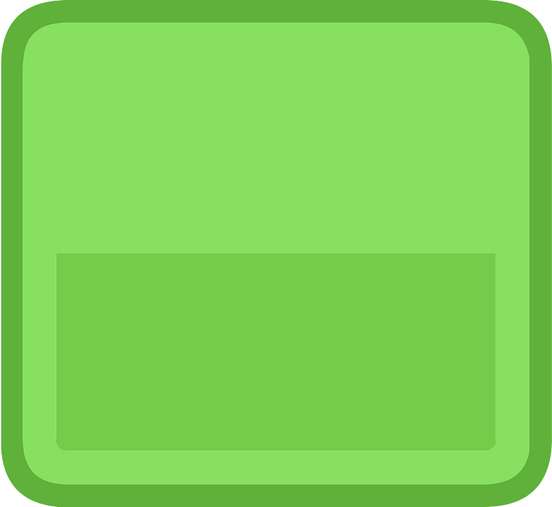 Green ui buttons 07-18 square