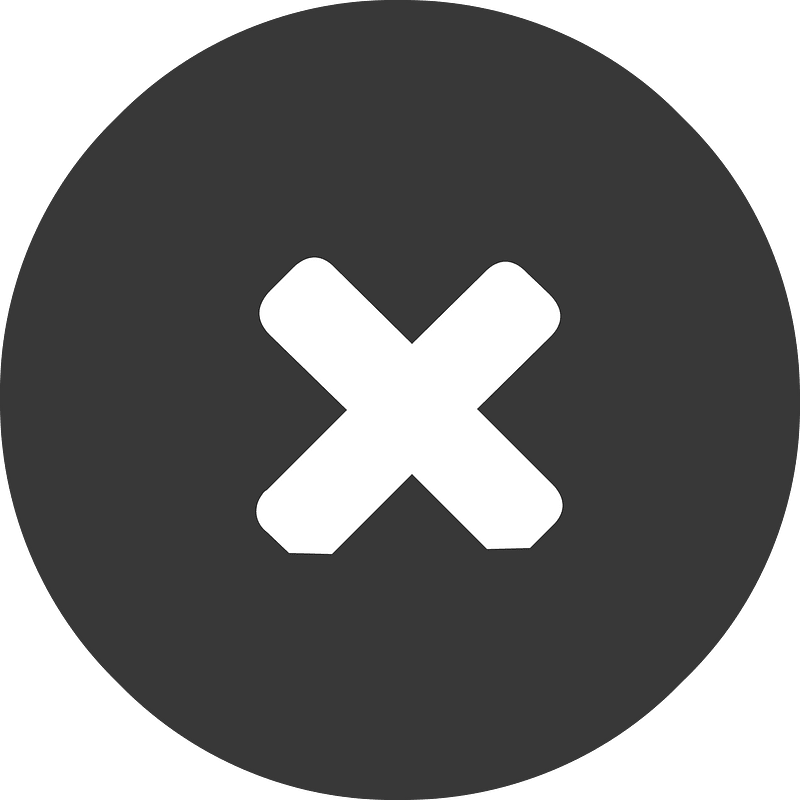 Round dark flat ui button 04-29 cance