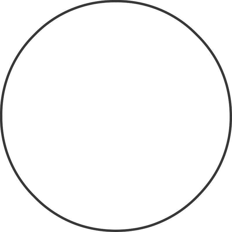 Round dark line ui button 05-01 dpad