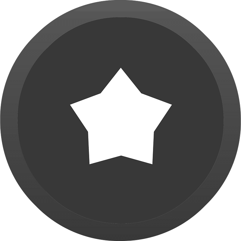 Round dark shade ui button 03-26 favorite