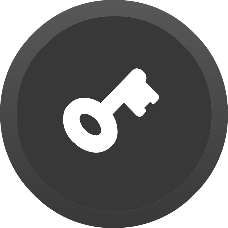 Round dark shade ui button 03-28 jey