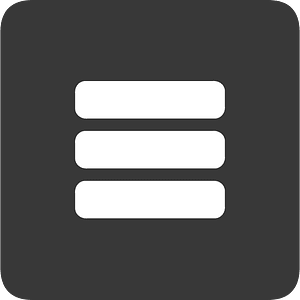 Square dark flat ui button 04-08 menu