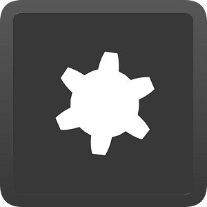 Square dark shade ui button 03-15 settings