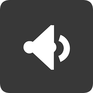 Square dark flat ui button 04-20 sound on