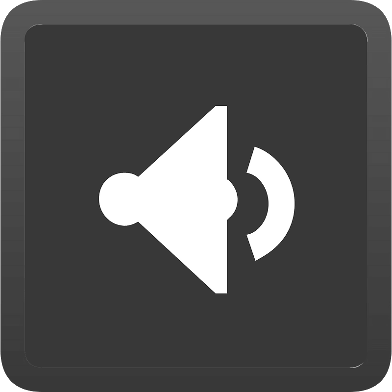 Square dark shade ui button 03-06 sound on