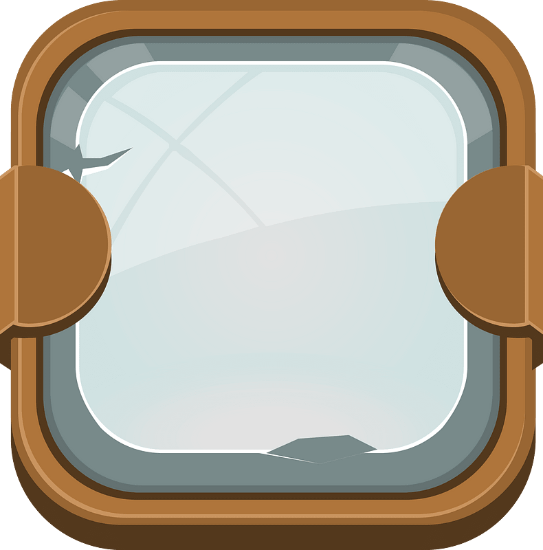 Rounded grey blank button