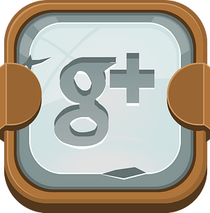 Rounded grey google button