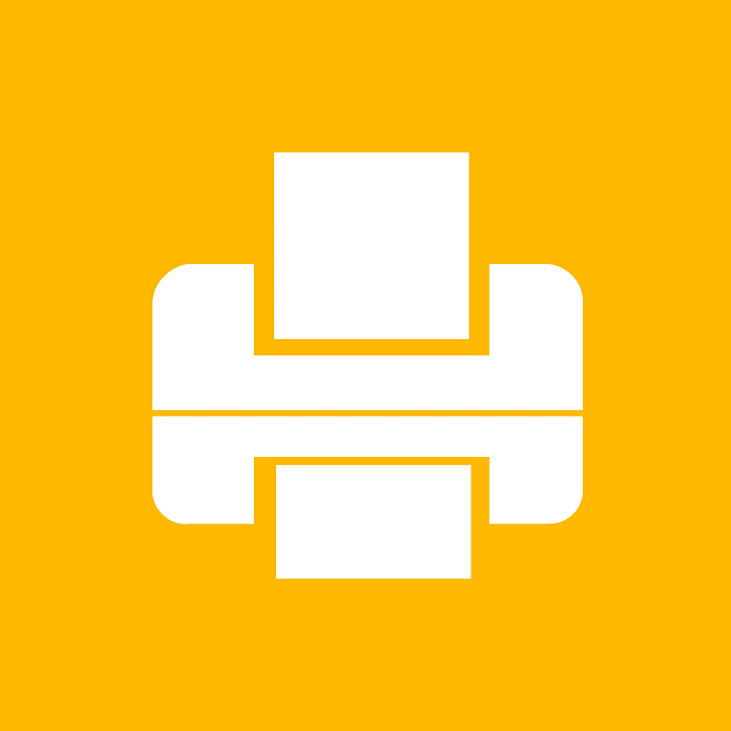 Yellow printer