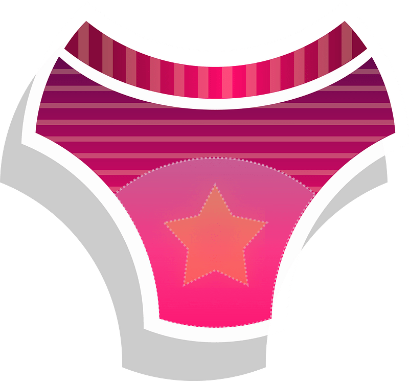 Abstract trousers star