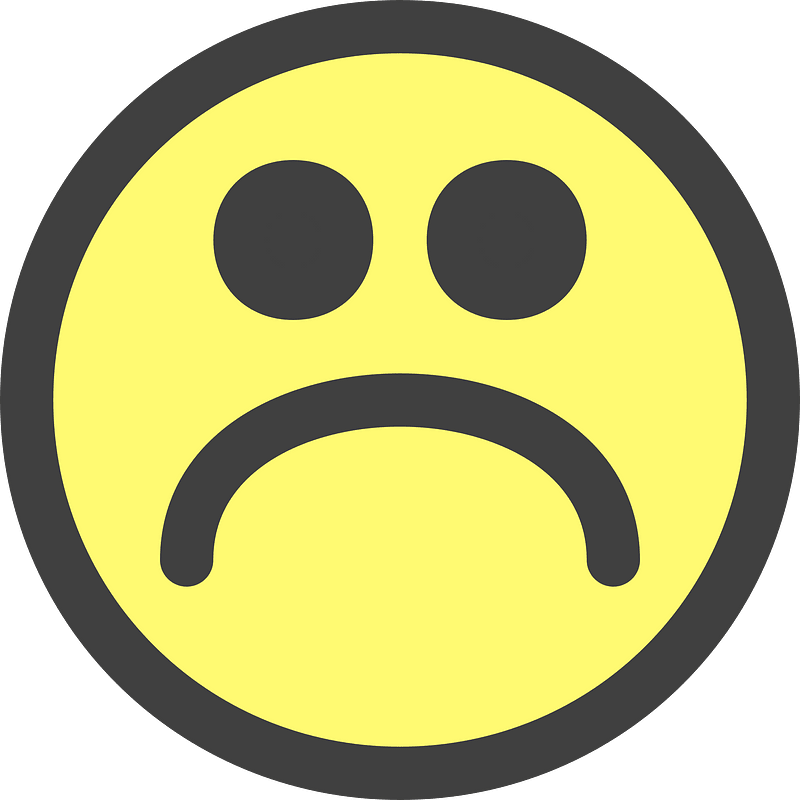 Irritation smiley