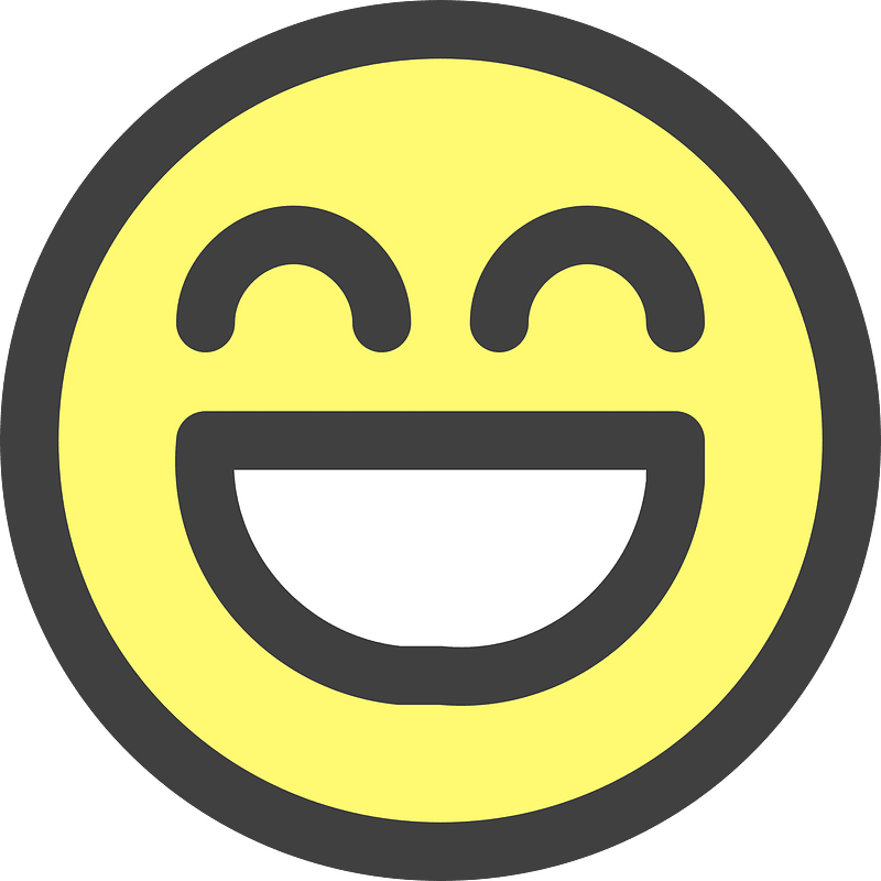 Satisfaction smiley
