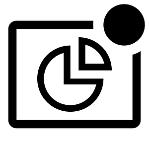 Pie-chart-outline-badged