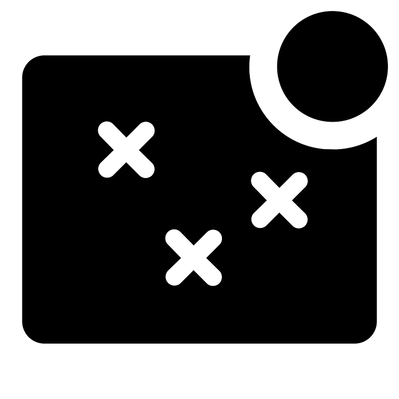 Scatter-plot-solid-badged