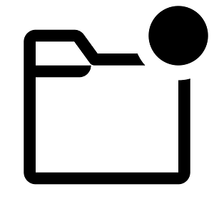 Directory-outline-badged