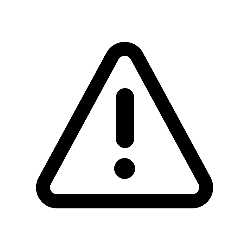 Exclamation-triangle-line