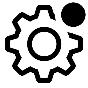 Settings-outline-badged