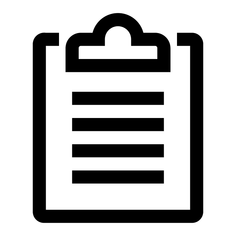 Clipboard-line