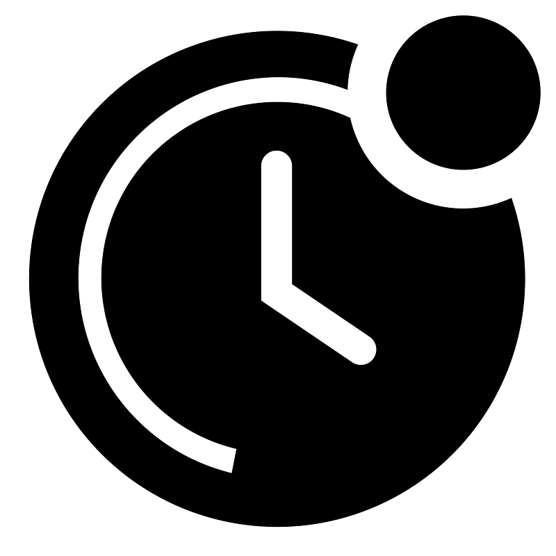 Clock-solid-badged