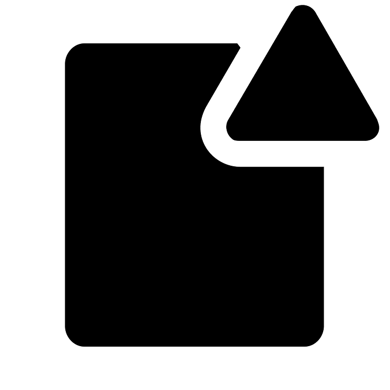 Document-solid-alerted