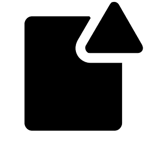 Document-solid-alerted