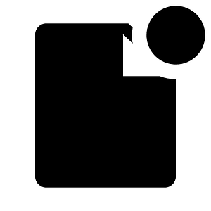 Document-solid-badged