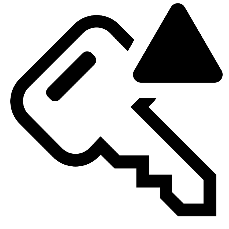 Key-outline-alerted