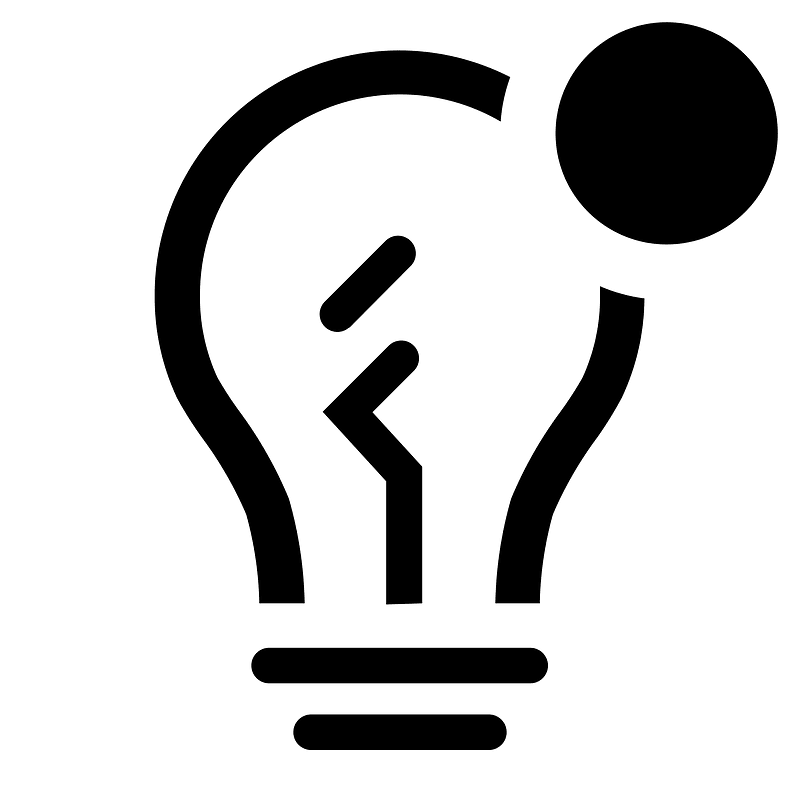Lightbulb-outline-badged