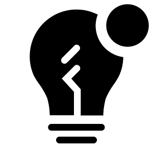 Lightbulb-solid-badged
