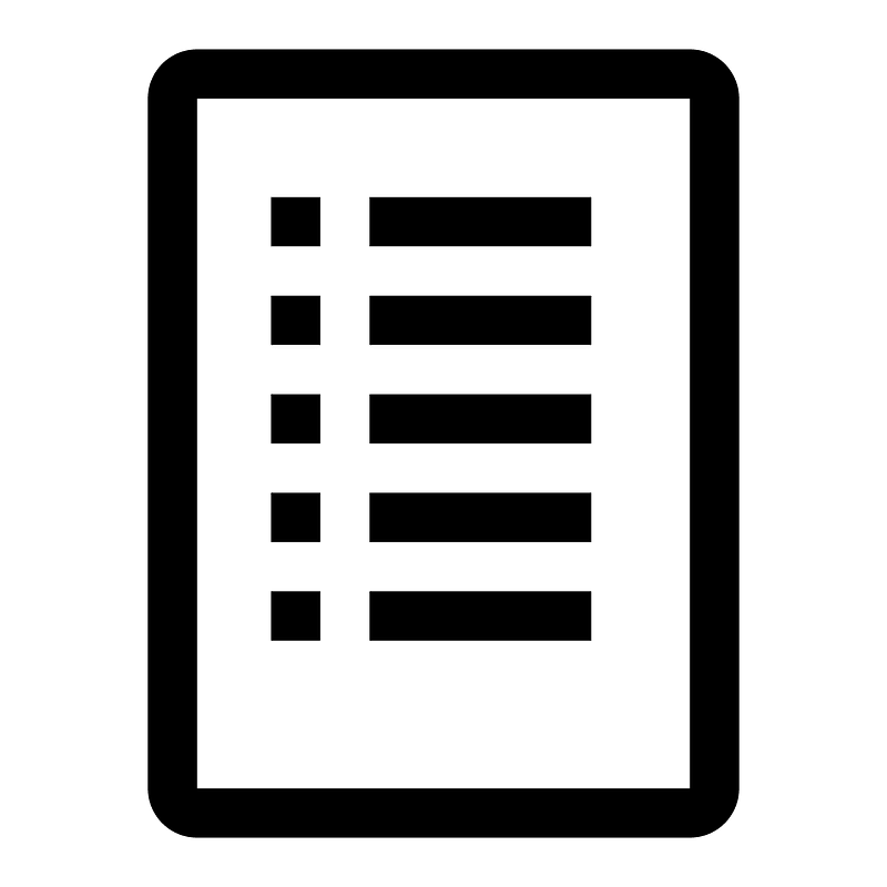 List-line