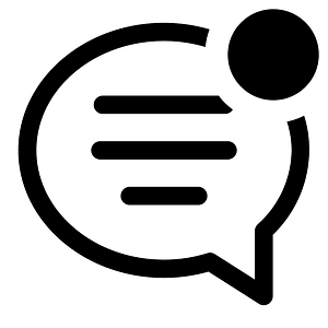 Chat-bubble-outline-badged