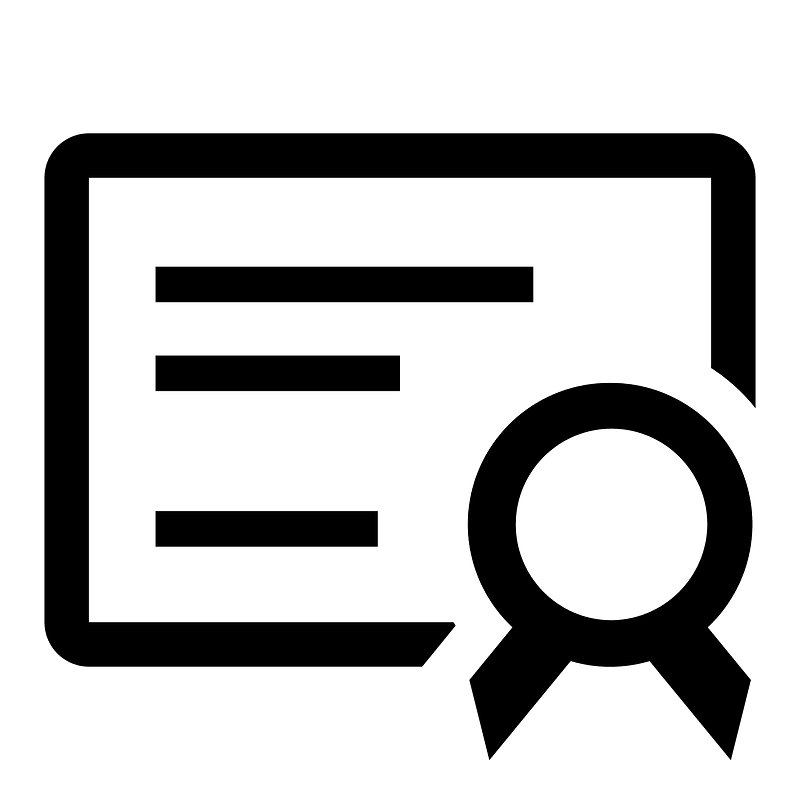 Certificate-line