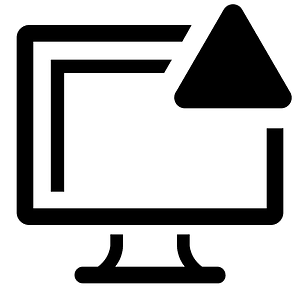 Display-outline-alerted