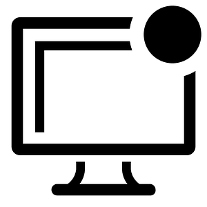 Display-outline-badged