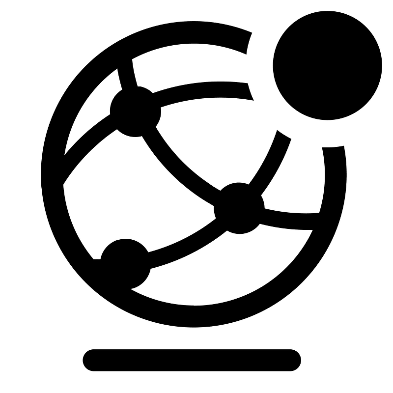 Network-globe-outline-badged