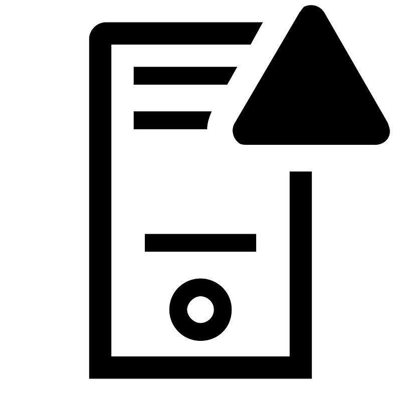 Server-outline-alerted
