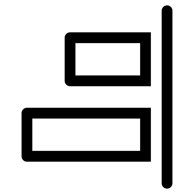 Align-right-line