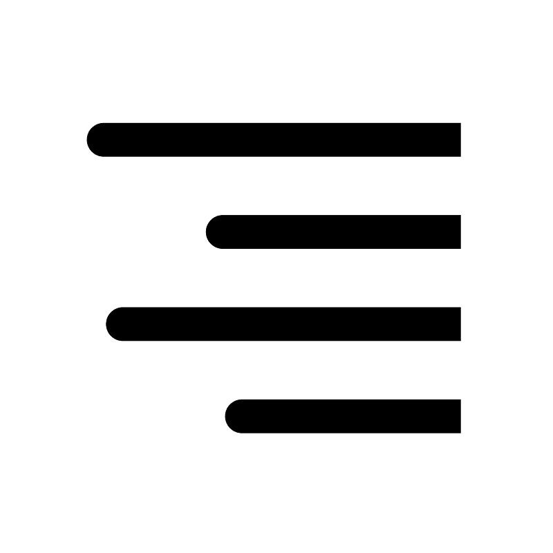 Align-right-text-line