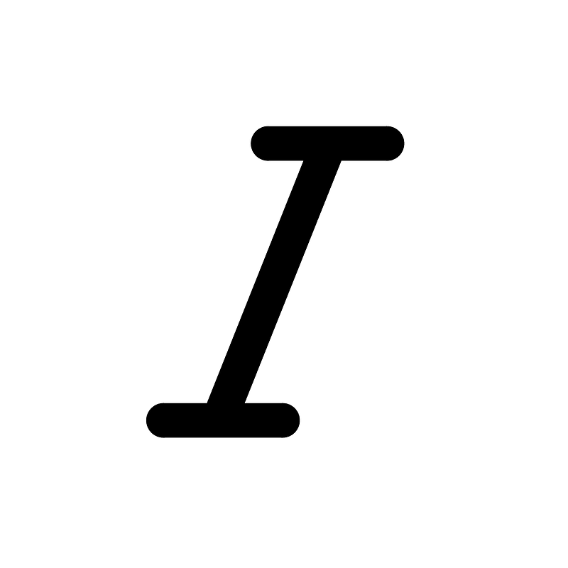 Italic-line