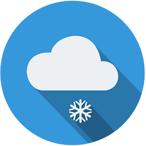 daylight cloud snowflake